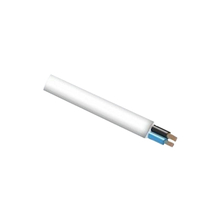 Kabel H05VV-F 2x1,5 BÍLÁ (CYSY)