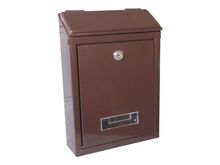 Schránka pošt. 210x300x60mm hnědá