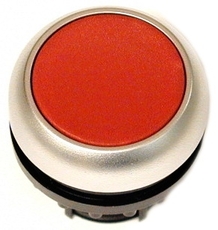 EATON hlavice tlačítková M22-DL-R prosvětlená zapuštená bez aretace červená 216925