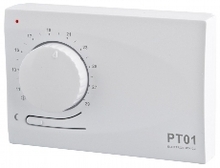 Prostorový termostat PT01 s automatickým nočním útlumem