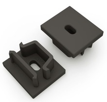 Koncovka LED profilu AVA
MAGLYTE-10 s otvorem, černá, 3-304