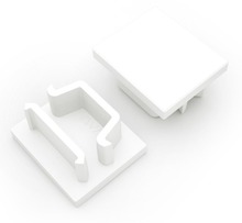 Koncovka LED profilu AVA 
MAGLYTE-10 plná, bílá, 3-301