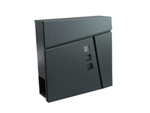 Schránka pošt. TILES 370x370x105mm antracit