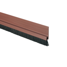 Těsnící lišta dveřní Jolyflex hnědá 1m