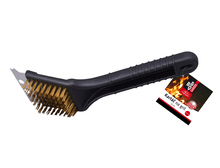 Kartáč na gril 2v1 22x7x6cm BBQ