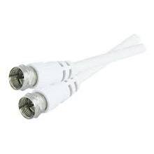 Anténní koaxiální kabel F / F 5m bílá F755-A