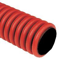 KOPOFLEX 160/125mm ohebná dvouplášťová korugovaná chránička (červená)
