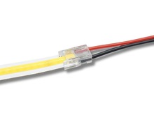 Napájecí přípojka s kabelem pro 10 mm jednobarevné LED pásky, 2 piny, 6A