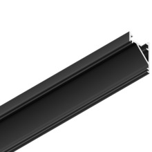 Rohový LED profil AVA 
MAGLYTE-10 ANGULAR, černý elox - 
2m