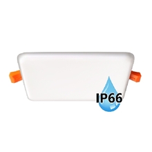 LED-NS-11W/IP66 BRIX vestavné koupelnové  12,5cm, 11W, 4000K, IP66