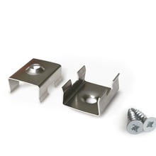 Montážní úchyt pro profil 
BASELYTE-10, stříbrný, 3-331