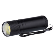 COB LED ruční kovová svítilna P3894, 100 lm, 3× AAA P3894
