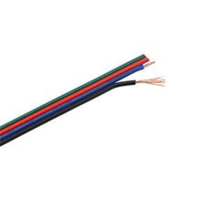 Plochý RGB kabel 4x0,3 mm2, AWG24 11106