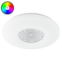 EGLO 96821 LED-BLE-RGB/CCT DL WS/CHROM CAPASSO-C - ovl+apl.tel