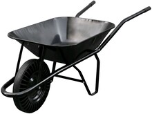 Kolečko stavební 60l, plné, nosnost 100kg