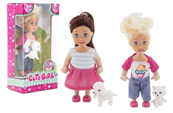Panenka Cute Girl 12cm/Teddies Panenka Cute Girl 12cm/Teddies 1