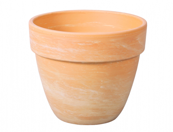 Květináč LEVANTE d24x19h/marmor-béž.melír/SP 1