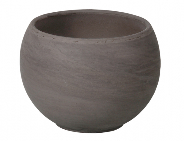 Květináč LUNA KOULE d27x20h/Impreg./bas.-čed.melír/SP 1
