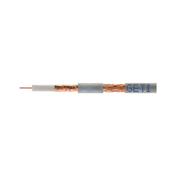 Koaxiální kabel Geti 401CU PVC (100m) 1