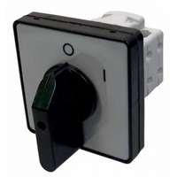 Vestavný vačkový spínač S16 JD 1103 A6 s čelní deskou 16 A, 0-1, 3P 2