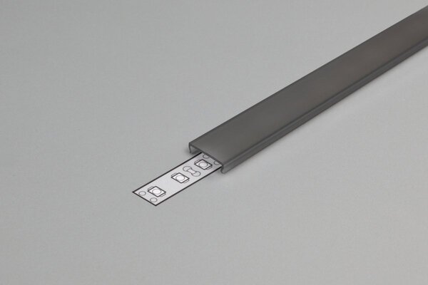 Difuzor C klik černý pro lištu CORNER10 SURFACE10  GROOVE10 2m 1