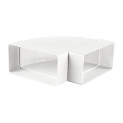 Koleno 90° horizontální VENTS 5251 - 55x110mm PVC 1