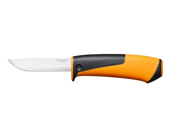Nůž univers.Hardware+pouzdro s brouskem 22cm Fiskars Nůž univers.Hardware+pouzdro s brouskem 22cm Fiskars 1