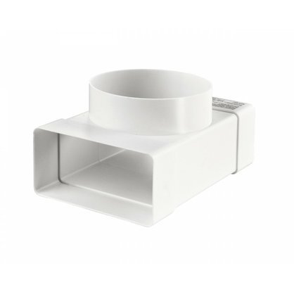 Redukce T na potrubí VENTS 531 - prům. 100/2x55x110mm PVC 1