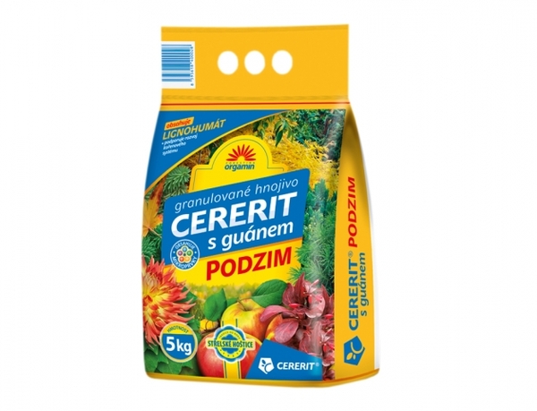Hnojivo Cererit 5kg s guánem PODZIM FO Hnojivo Cererit 5kg s guánem PODZIM FO 1