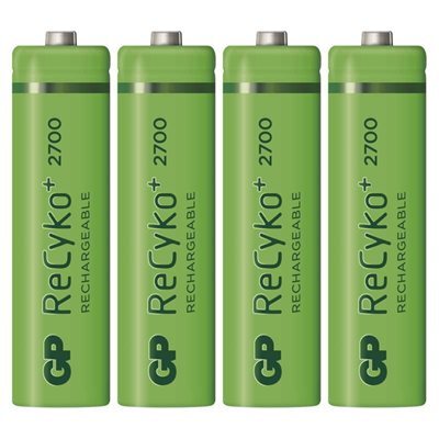 Nabíjecí baterie GP ReCyko+ 2700 (AA) 2600mAh B21274 zelen 1