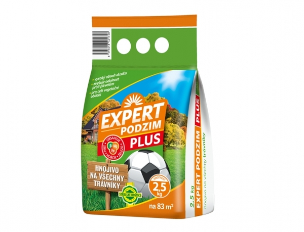 Hnojivo Trávník 2,5kg EXPERT PODZIM PLUS FO Hnojivo Trávník 2,5kg EXPERT PODZIM PLUS FO 1