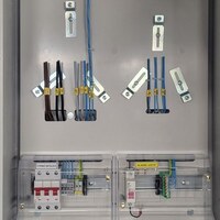 Elektroměrová skříň ER212/NKP7P-C/63-QM-E.ON 3-fázová 2-sazba 63A vč. pilíře 2