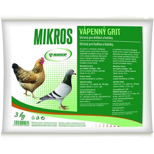 Grit vápenný 3kg 1