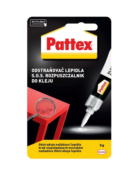 Pattex odstaňovač vteř,lepidla 5g Pattex odstaňovač vteř,lepidla 5g 1