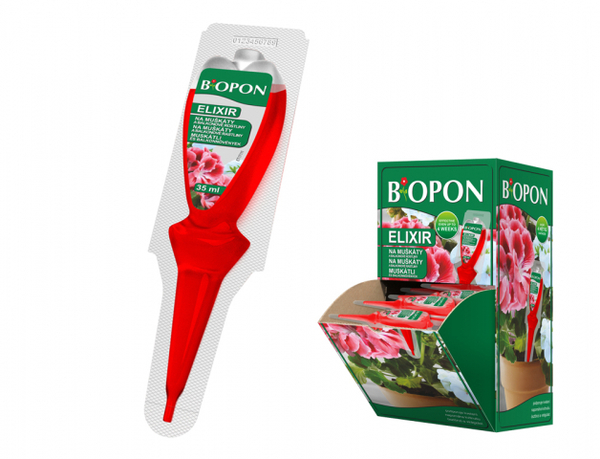 Hnojivo Elixír na Muškáty 35ml Bopon 1