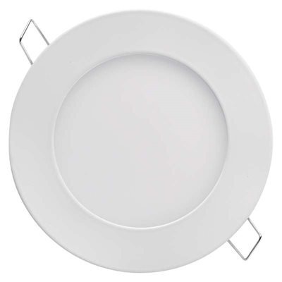 LED panel 120mm, kruhový vestavný bílý, 6W neutrální bílá ZD1122 1