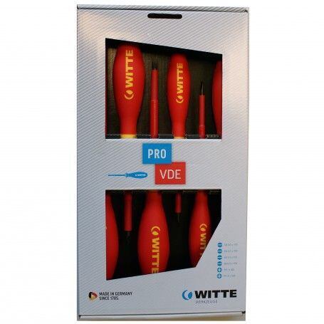 WITTE sada elektrikářských šroubováků 6-dílná PL+PH, AK VDE, 6700272 WITTE sada elektrikářských šroubováků 6-dílná PL+PH, AK VDE, 6700272 1