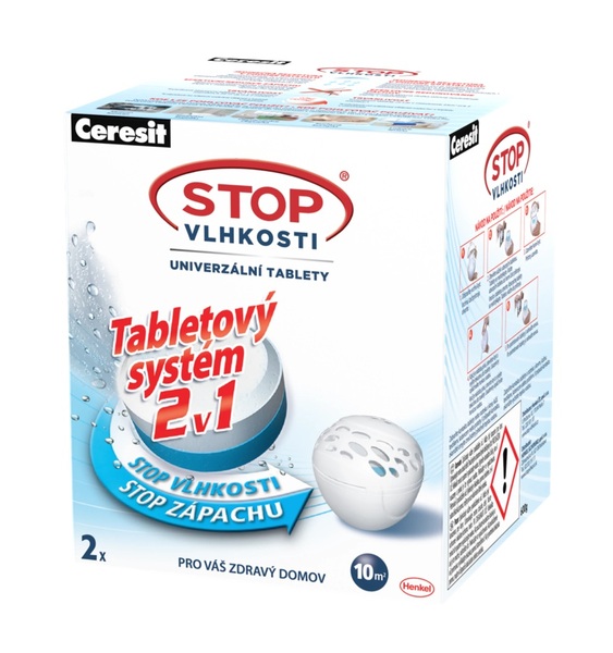 CERESIT STOP vlhkosti BBQ-tablety 2x300g 1