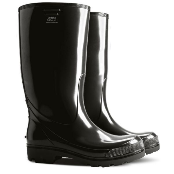 Obuv GRANDER  BLACK černá 43 holínka 1