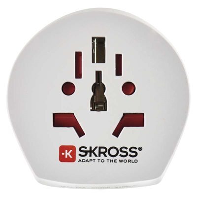 Cestovní SCHUKO adaptér pro cizince do střední Evropy P0055S 1