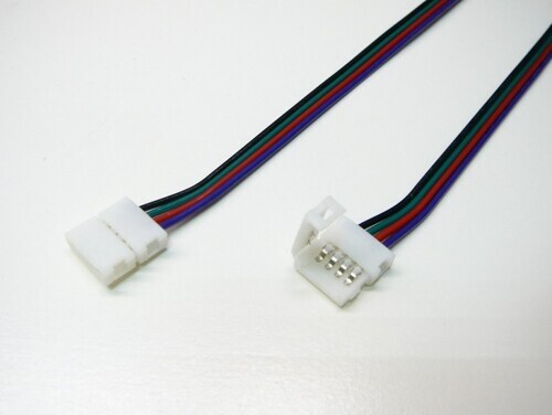 RGB přípojka 1x click pro LED pásek s kabelem 1