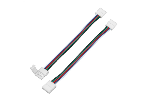 RGBW spojka click 10mm s kabelem 1