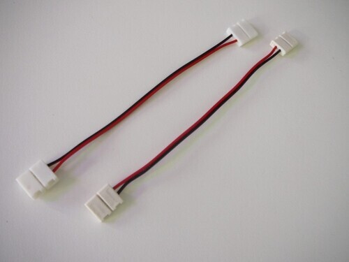 LED klik  SPOJKA  pro LED pásek 8mm d- 14cm s kabelem 1