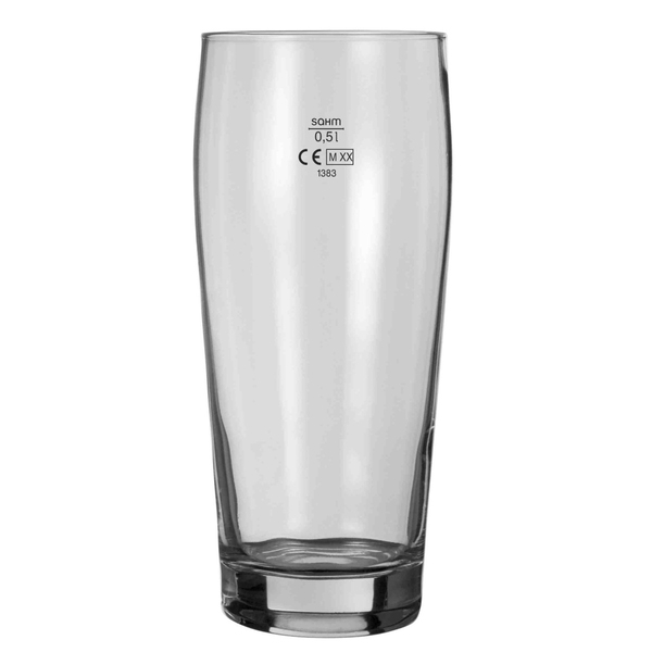 Sklenice WILLI s cejchem 500ml 1