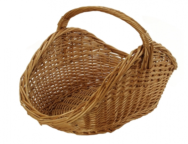 Koš na dřevo proutěný 62x36x40cm 1