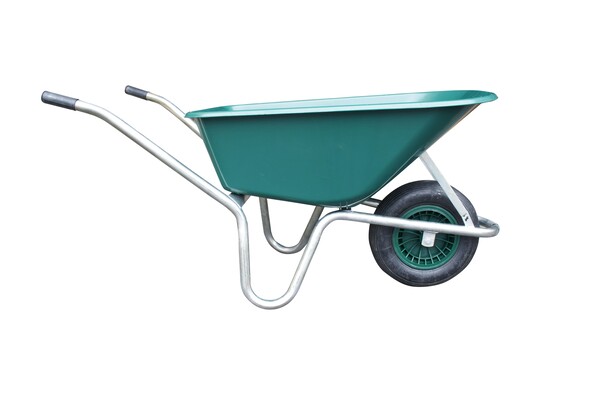 Kolečko zahradní LIVEX 100L PVC zelené Kolečko zahradní LIVEX 100L PVC zelené 1