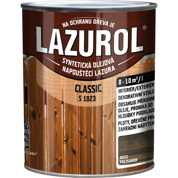 Lazurol Classic palisandr S1023 022/0,75L 1