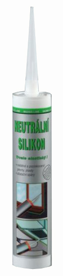 Den Braven - neutrální silikon 310 ml kartuše - transparentní 1