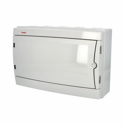 Rozvodnice Acqua 3918-TB IP65, 18mod., na omítku, neprůhl. dveře, 274x426x131mm 1