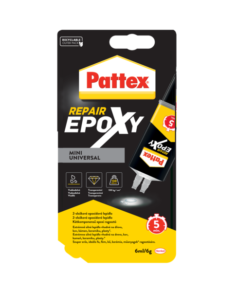 PATTEX Repair Epoxy Mini Univesral 6ml 1